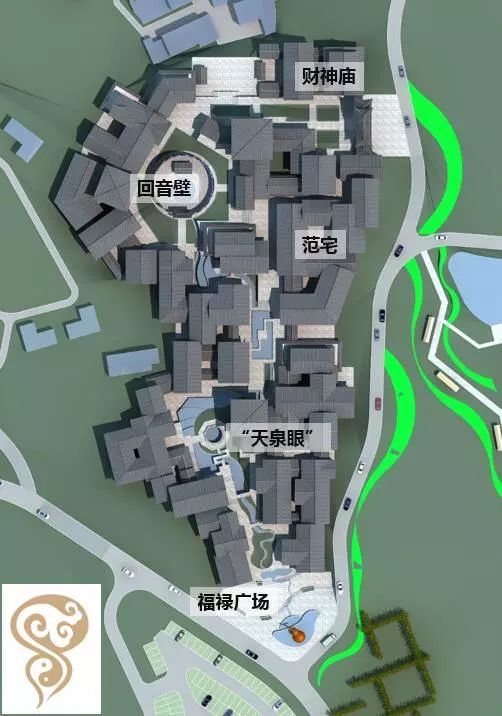 乡村旅游振兴江安将建设一生态古风小镇景区规划效果图曝光