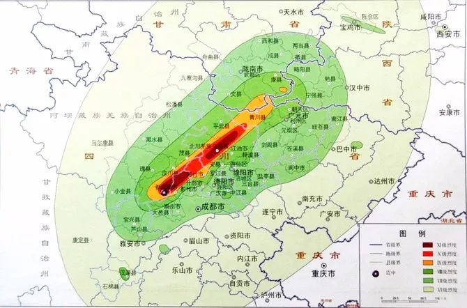 經甘肅東部,四川西部,直至雲南,被稱為中國南北地震帶,簡稱南北地震帶