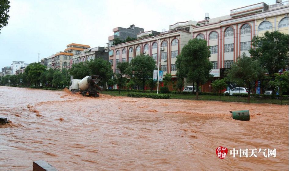 大暴雨天氣目前廣西已有7萬餘人受災死亡3人失蹤1人