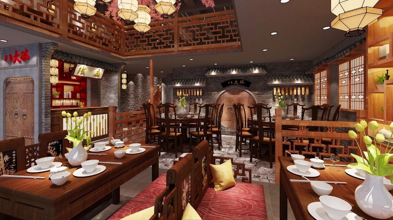 项目名称:八大碗设计风格:中式餐厅面积:200平完工时间:2018年4月餐厅