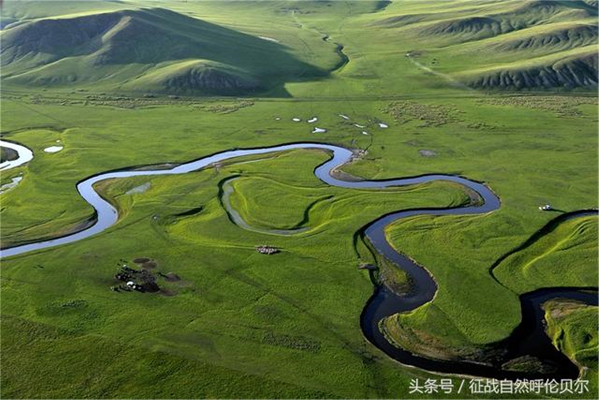 呼倫貝爾大草原最美麗的地方莫日格勒河