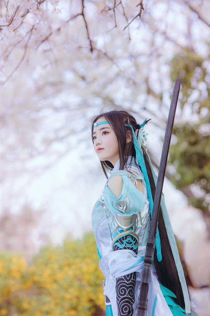 剑网叁 雪河琴娘 cosplay