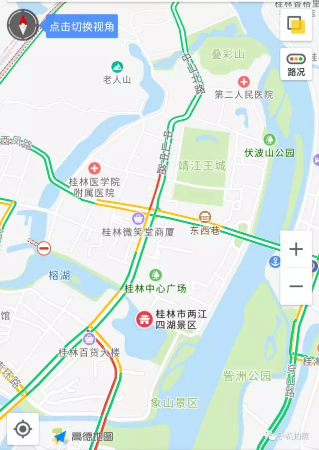 步行游览桂林夜景路线,跟着走准没错!