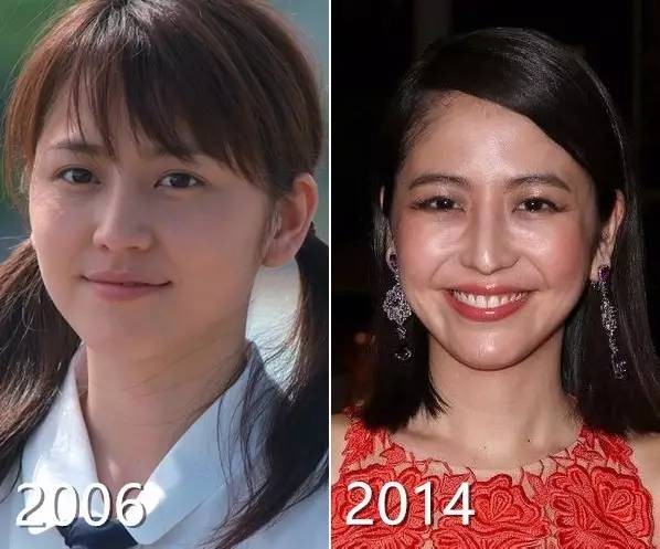 石原里美变美前后对比图片