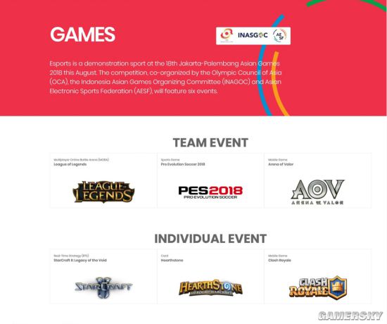 电竞项目将在第18届亚运会首次亮相！《英雄联盟》《星际争霸2》等6款游戏入选