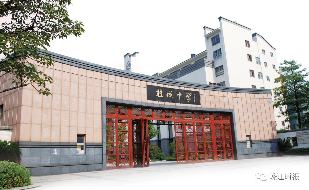 桂城中学照片图片