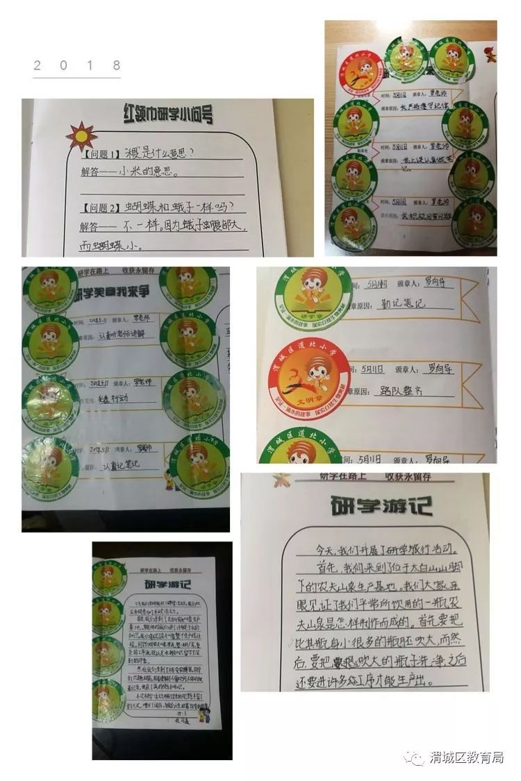 小学生研学任务单模板图片