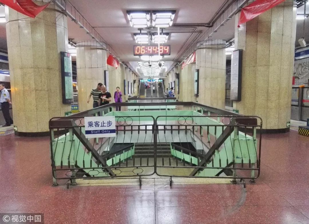 北京最恐怖的地铁站图片