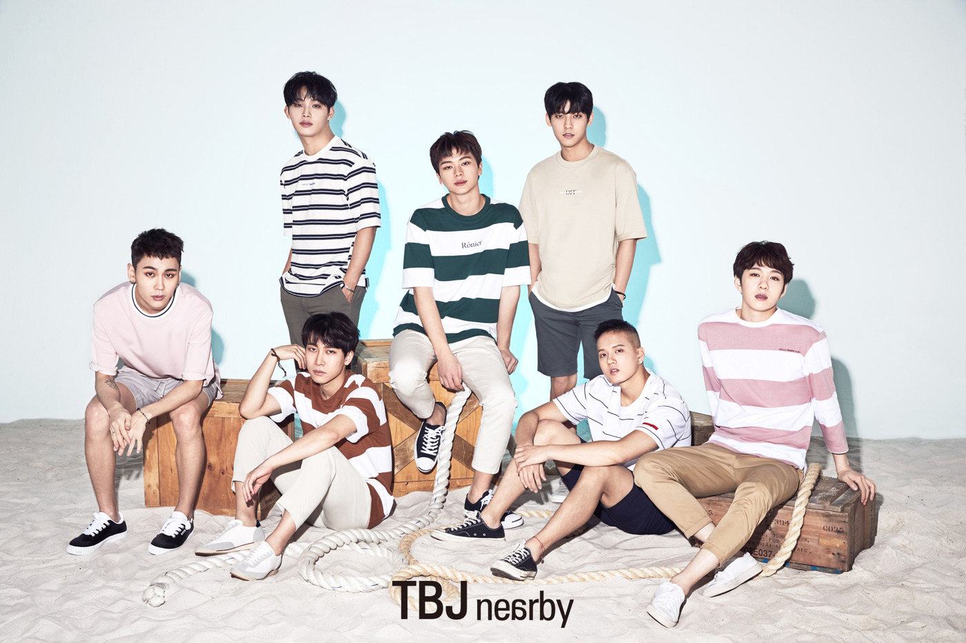 夏季清凉男友风 tbj x btob 最新代言画报公开