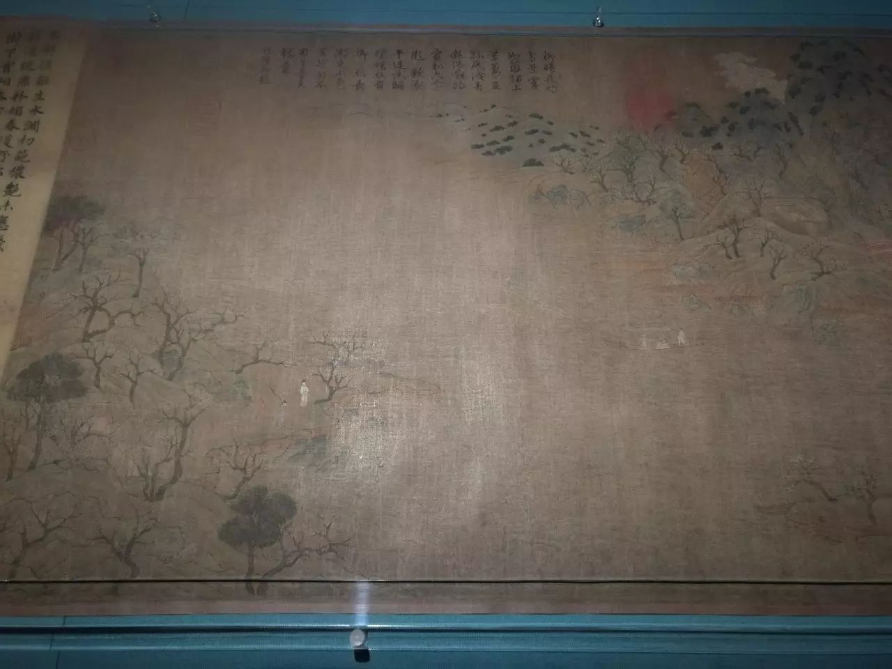 文物介绍——隋朝画家展子虔的《游春图》_手机搜狐网