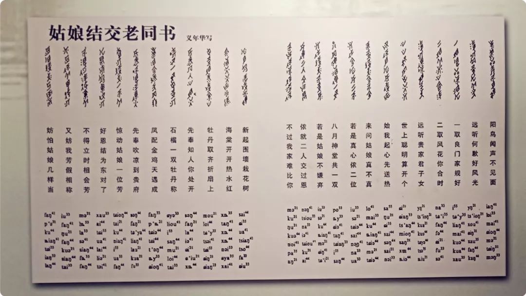 女书与汉字对照表图片图片
