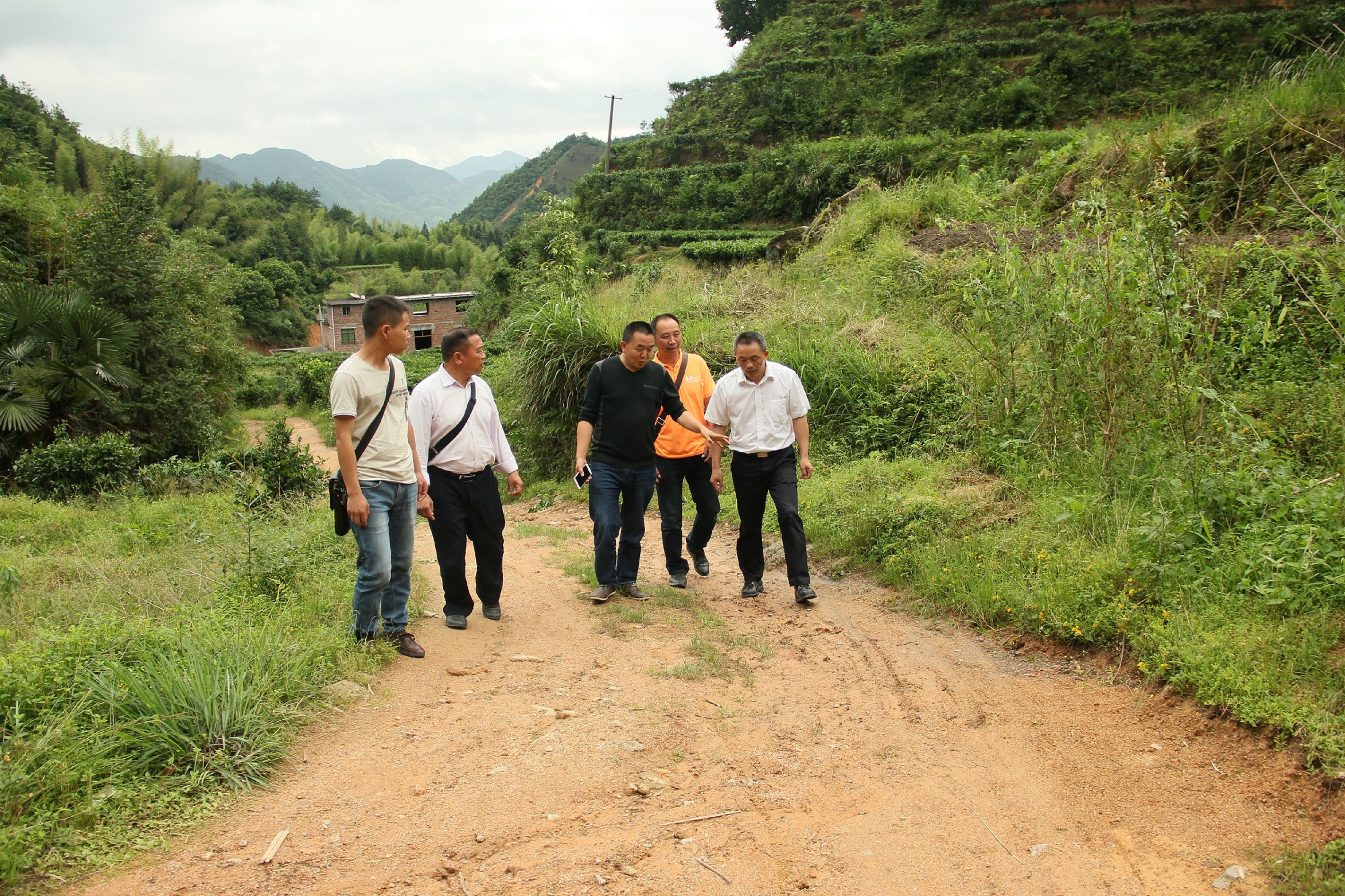 贵州凯里老鸦山村赴湖南考察莽山黑豚和跳石子扶贫模式