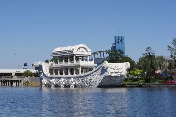 天津天石舫,建在海河上最后一个渡口遗址—北开渡口.