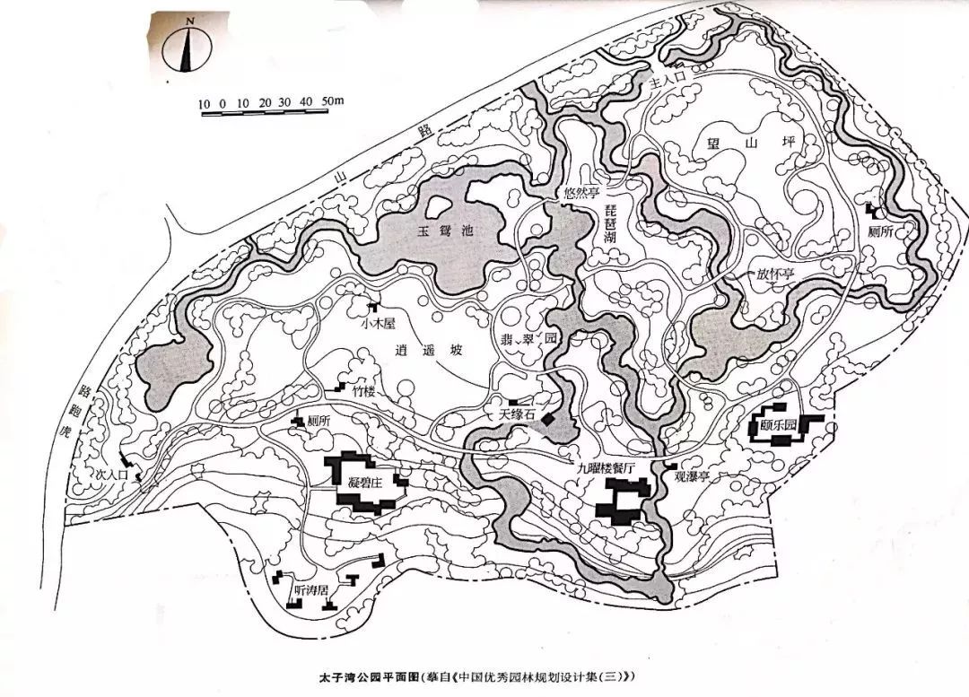 南北方经典园林平面图(值得收藏)