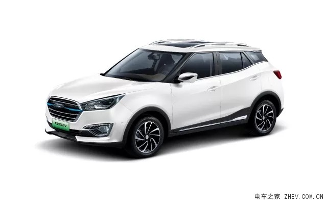 众泰汽车首款新能源纯电动小型suv—t300ev越级而来