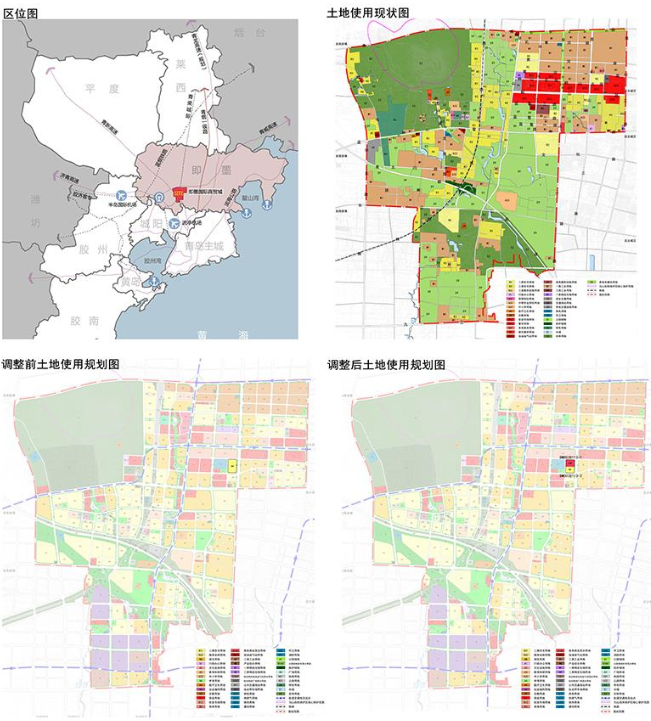 即墨四大片区规划重新调整看看跟以往有哪些不同