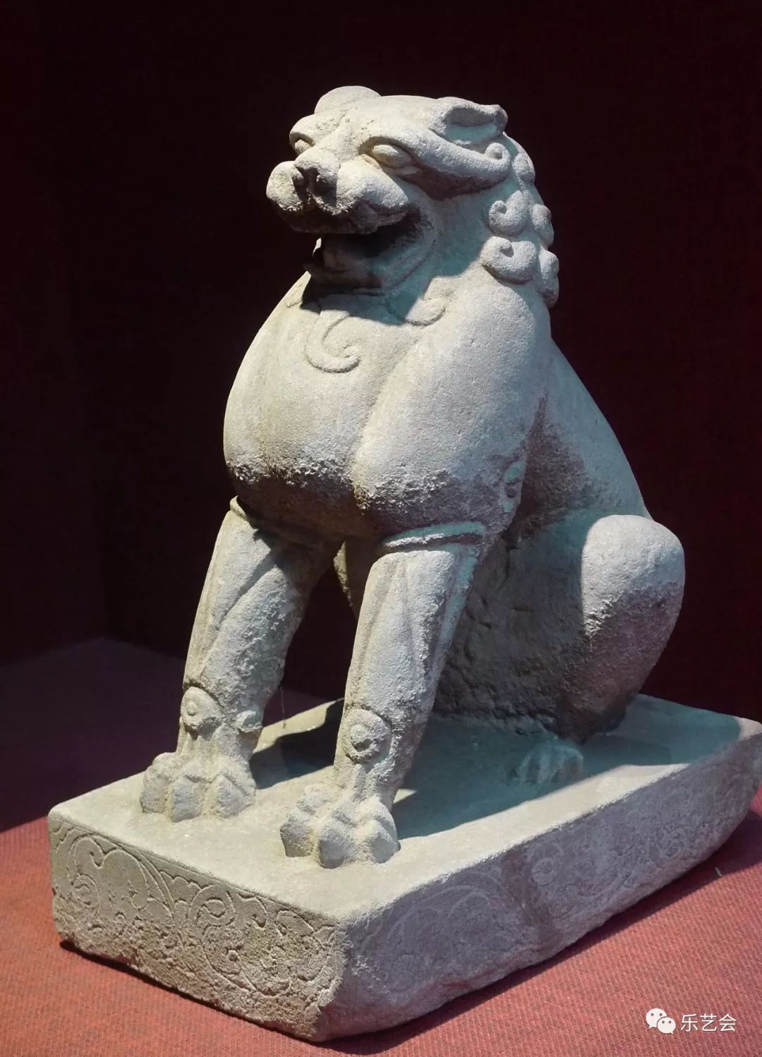 石狮 北朝 碑林博物馆旧藏