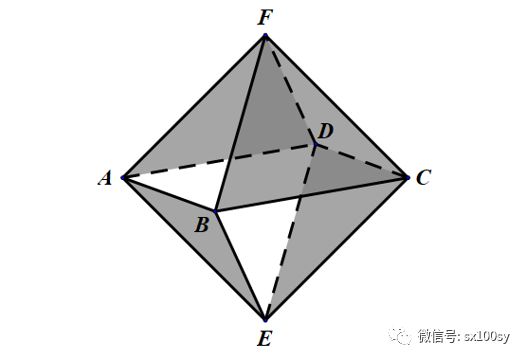 正八面体立体构成图片