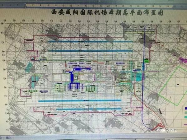 整個規劃分為東西兩大航站區,通過機場內部輕軌鏈接,西航區為現有的t1