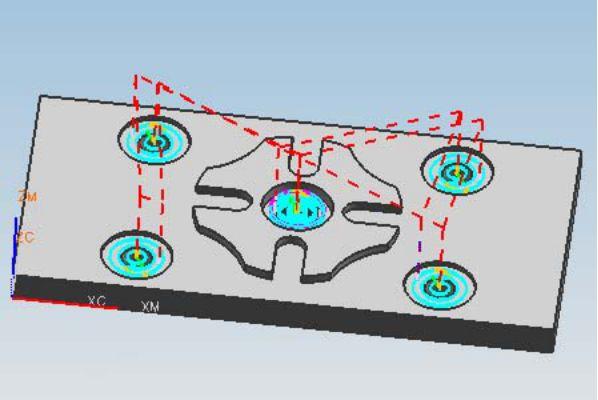 ug編程加工實例之創建槽輪三維造型及加工仿真