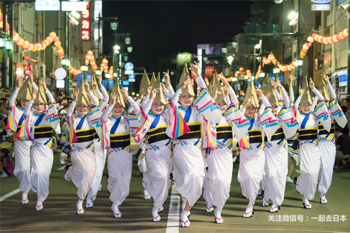 盂兰盆节舞图片