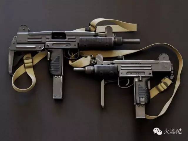 9mm輕型衝鋒槍(mini uzi)1983年,以色列軍事工業公司在uzi9mm衝鋒槍的