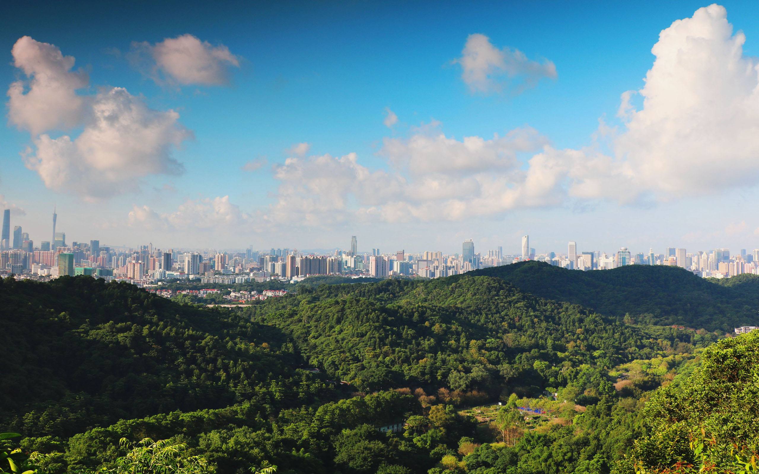 白云山风景名胜区规划麓湖,飞鹅岭,三台岭,鸣春谷,柯岭,摩星岭,明