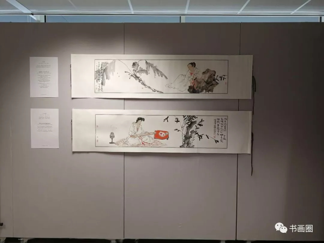 丹青解读唐诗海牙中国文化中心举行中国唐诗画展