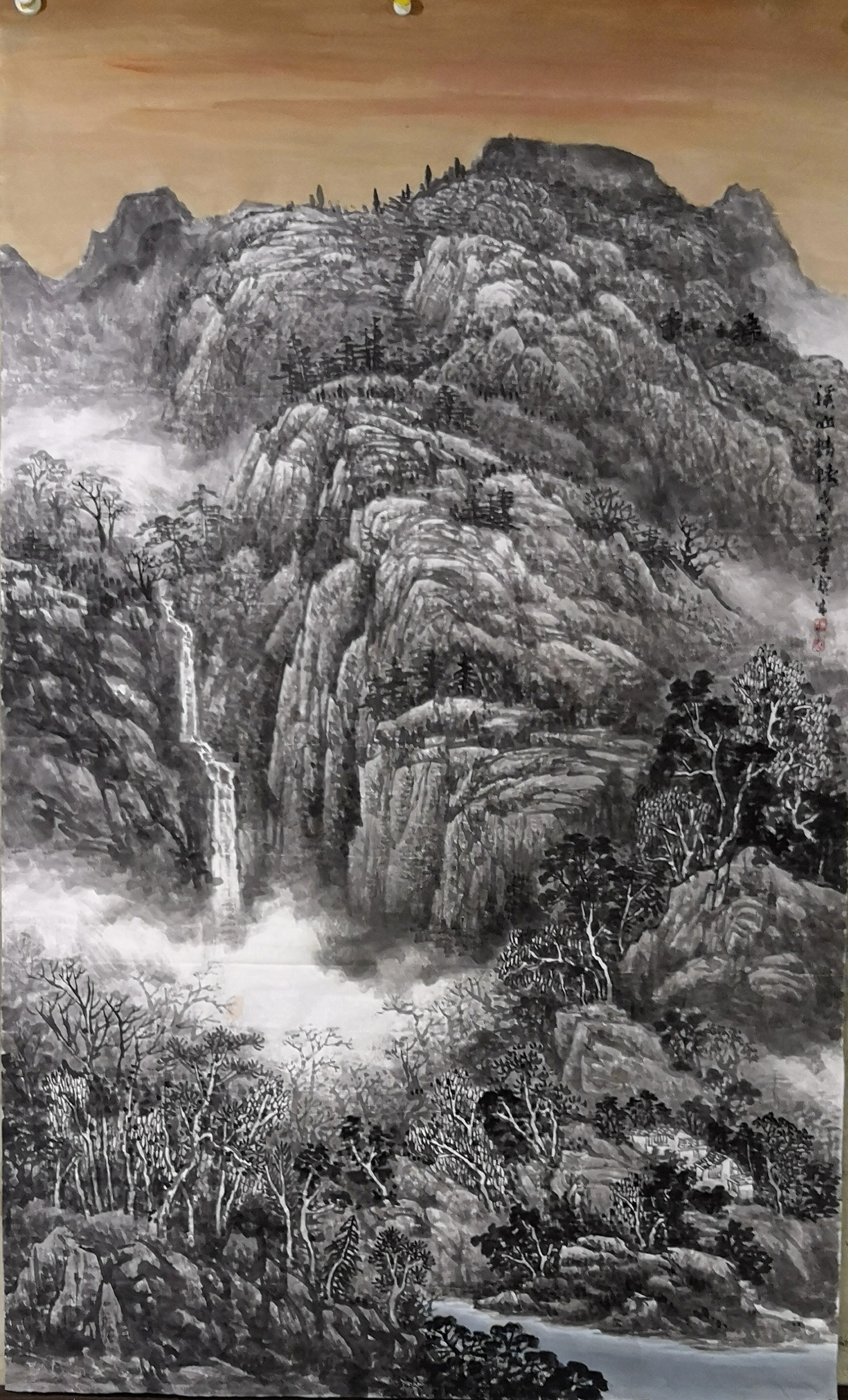 师恩钊北派山水工作室画家作品选