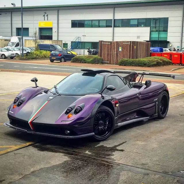 紫色貴族帕加尼zonda760rs我的最愛