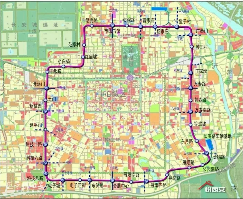 獨家丨西安地鐵三期規劃多條線路確定上報7號線取消