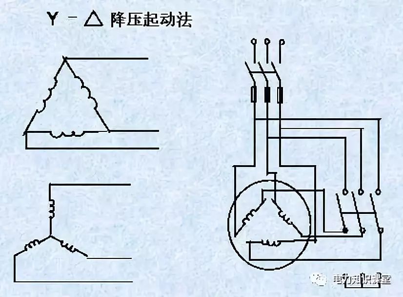 变压器三角形接线图片