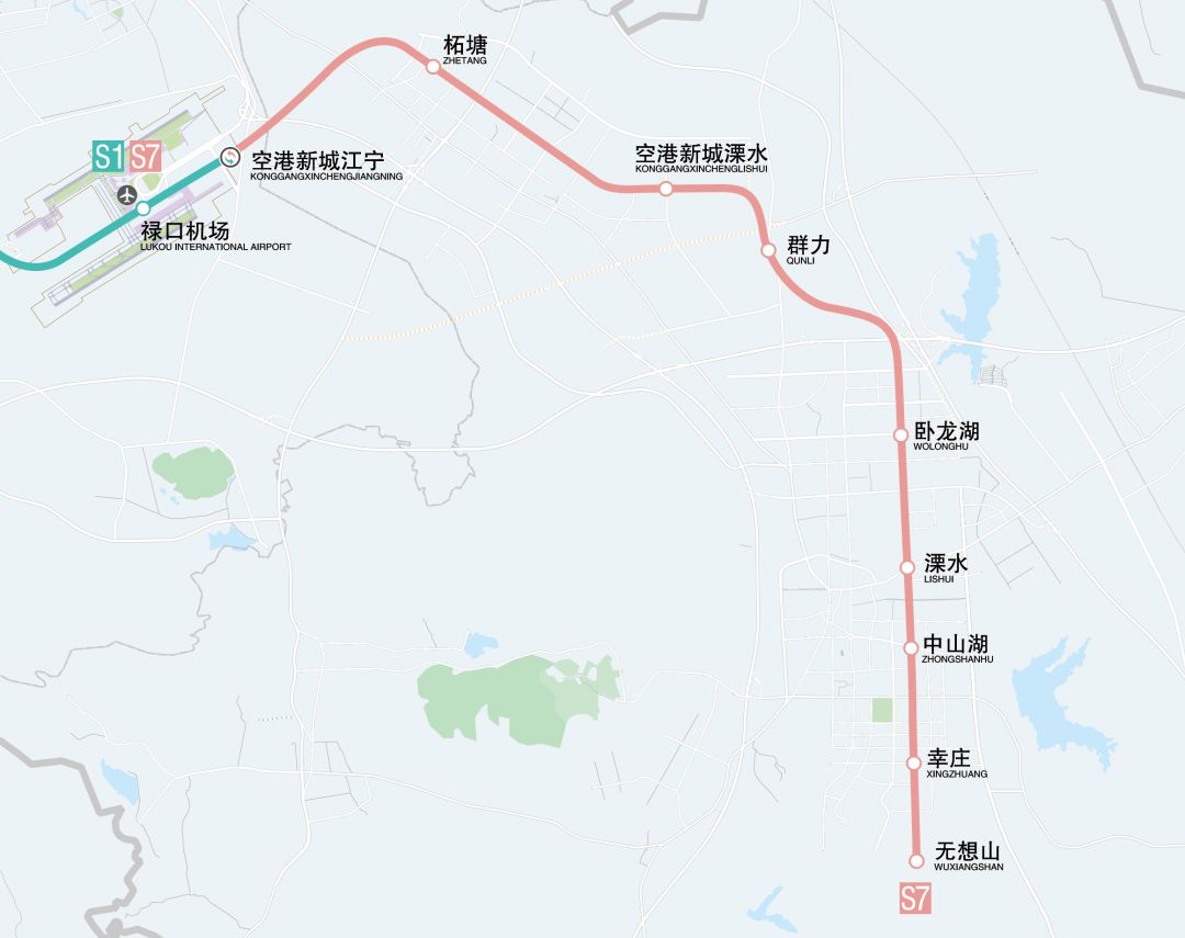 南京市s7地铁线路图图片