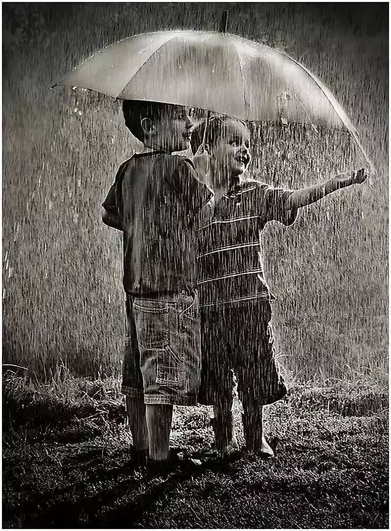 朋友就是大雨中的伞