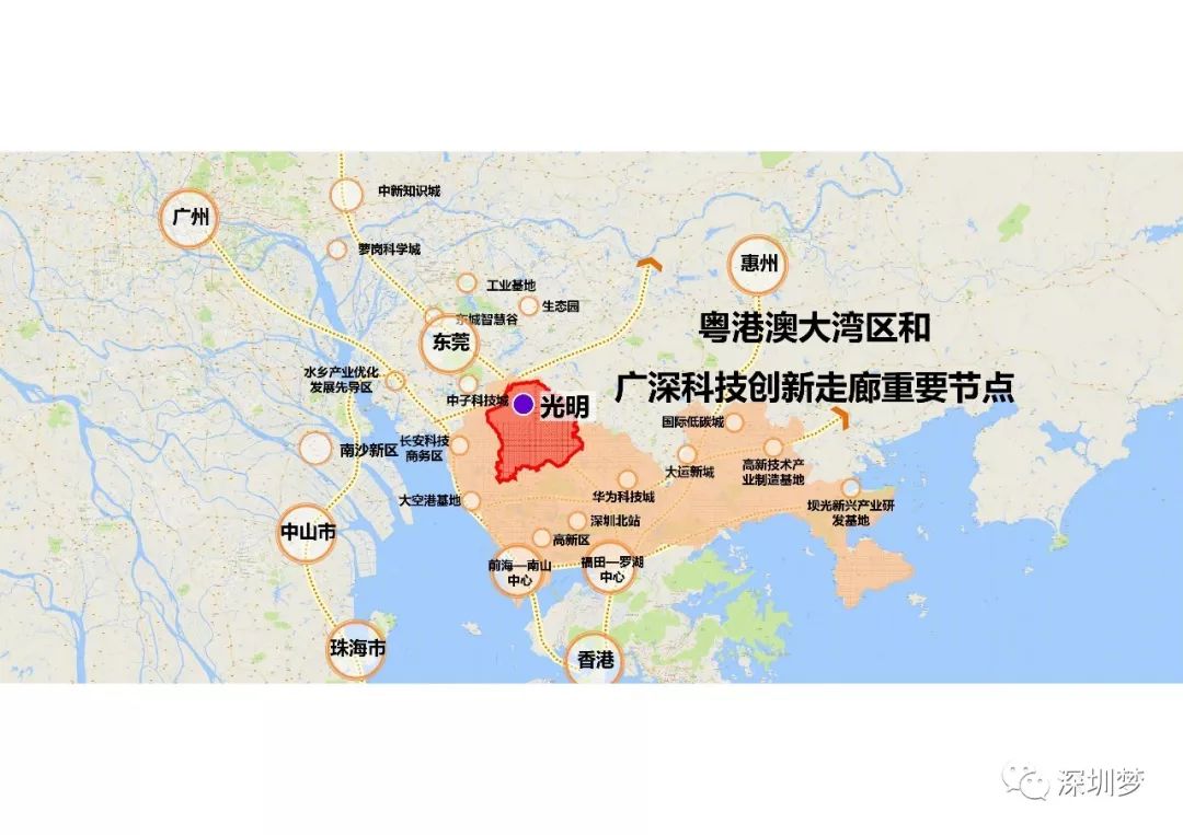 深圳市发展规划布局图图片