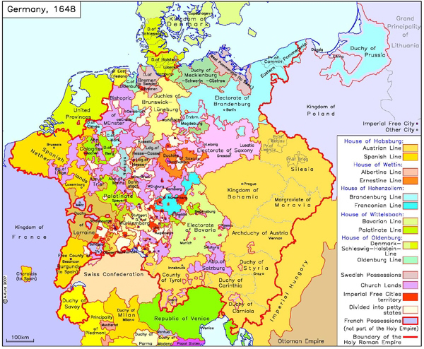 神圣罗马帝国邦国地图图片