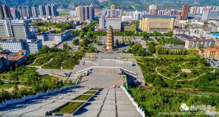 国家一级摄影师朱民乐航拍彬州全景换个角度看彬州画面实在太震撼