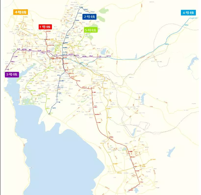 超開心昆明地鐵6號線二期或明年底達到通車條件