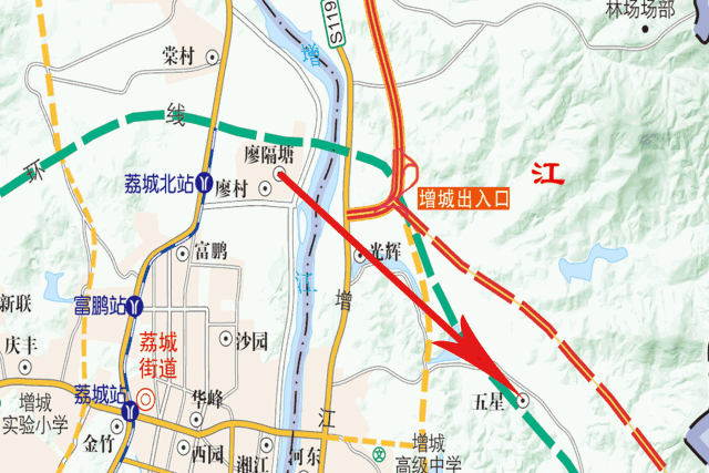 广汕公路南移线图片