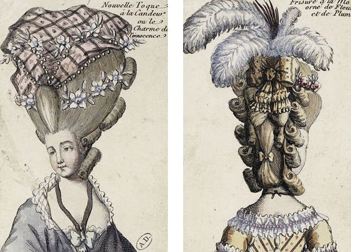 法国贵族头发图片