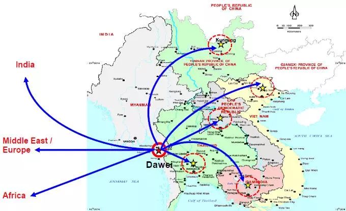 报道称,日本,缅甸和泰国三国联合在土瓦建设新港,开发费用将达数百