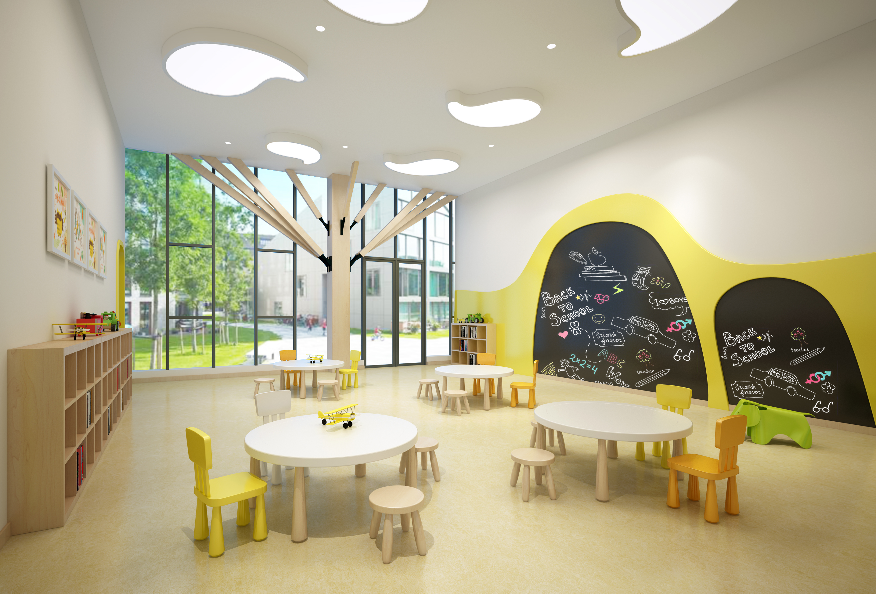 专业幼儿园设计为孩子打造专属空间