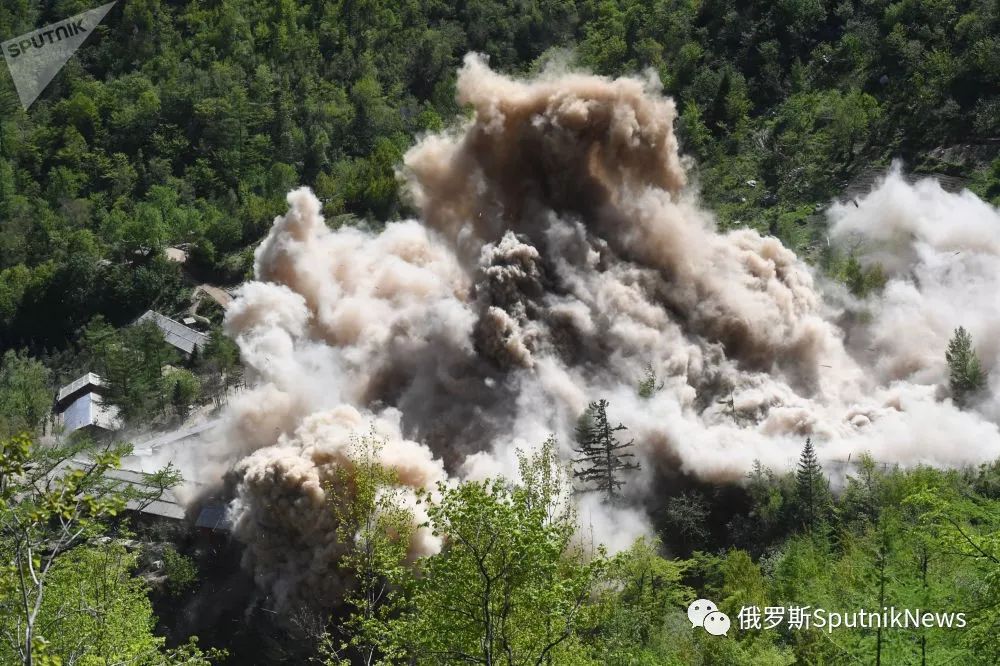 朝鲜核试验基地图片