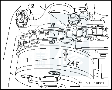 04途锐v8正时皮带图解图片