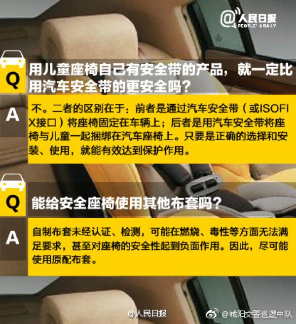 不用儿童安全座椅，危害有多大！附正确使用方法 搜狐汽车 搜狐网