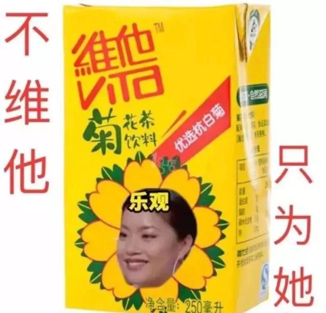 對菊姐的愛可以說是蒼天可鑑 為了給她拉票,做出了一系列表情包 拉票