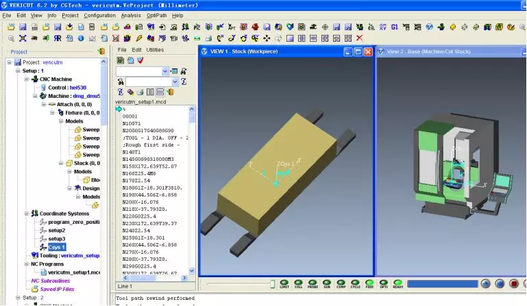 纯干货莫莫教你使用vericut数控加工仿真软件