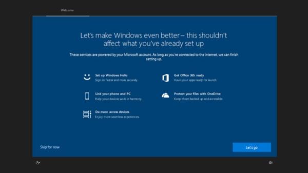 windows 10 rs5新版17682發佈:優化sets/無線投影體驗