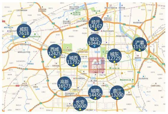 西安买房还得看区域 各热门板块区域在售楼盘盘点