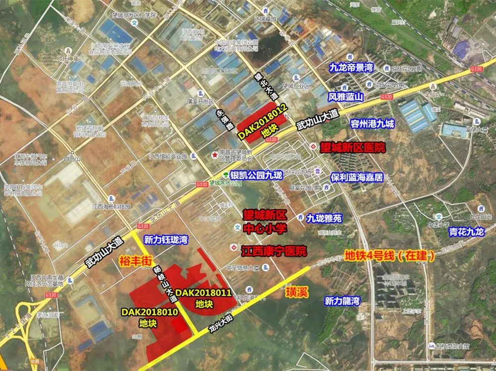 南昌丨新建区今年迎来首轮供地,两宗527亩巨无霸商住地来袭!